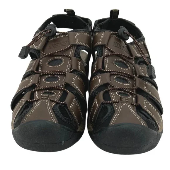 Khombu Shoes Khombu Mens River Sandal Brown Various Sizes